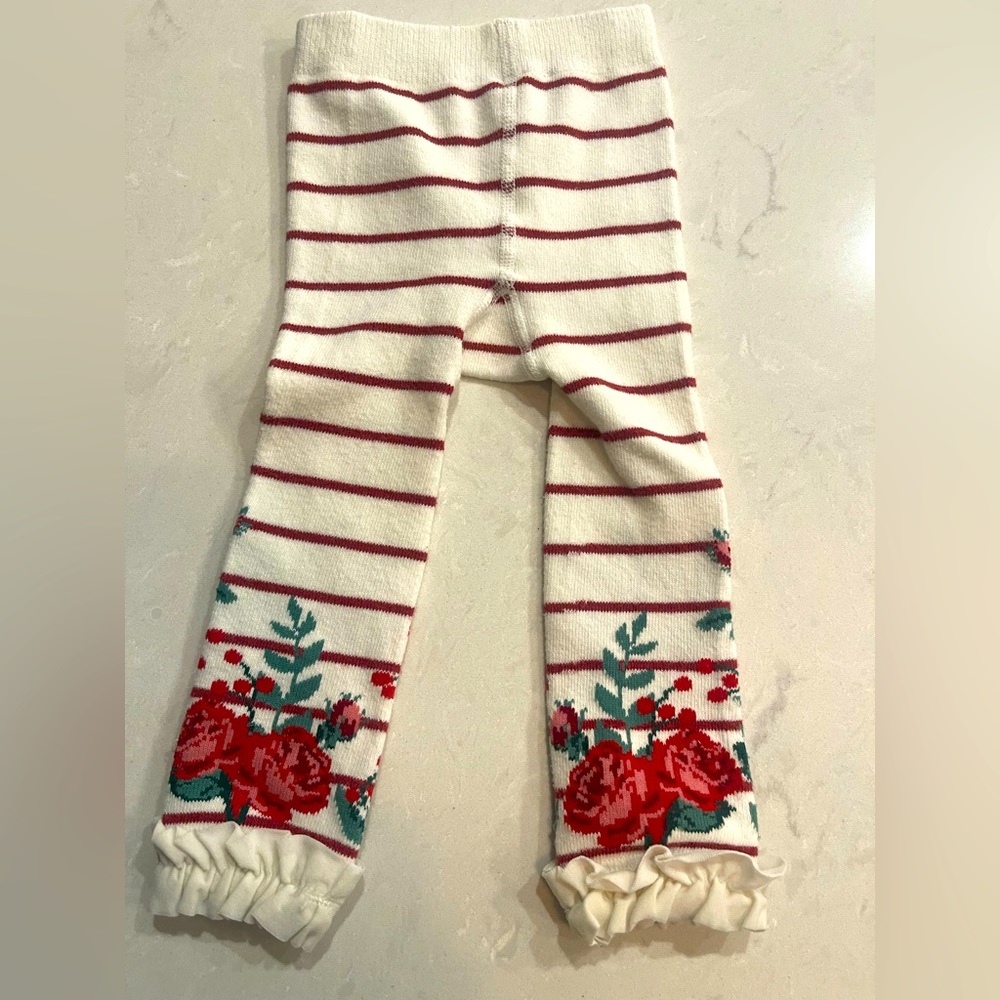 Ruffle Butts striped and floral tights